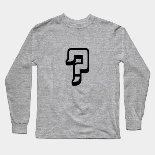 question mark Long Sleeve T-Shirt by NachtmahrART